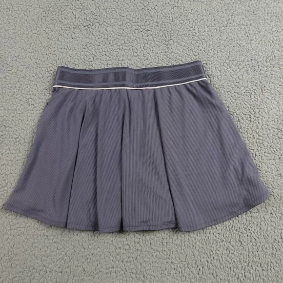 NIKE Dri Fit Mini Slip Tennis Skirt Womens Small Lavender Golf Skort Pleated Run - Picture 10 of 12